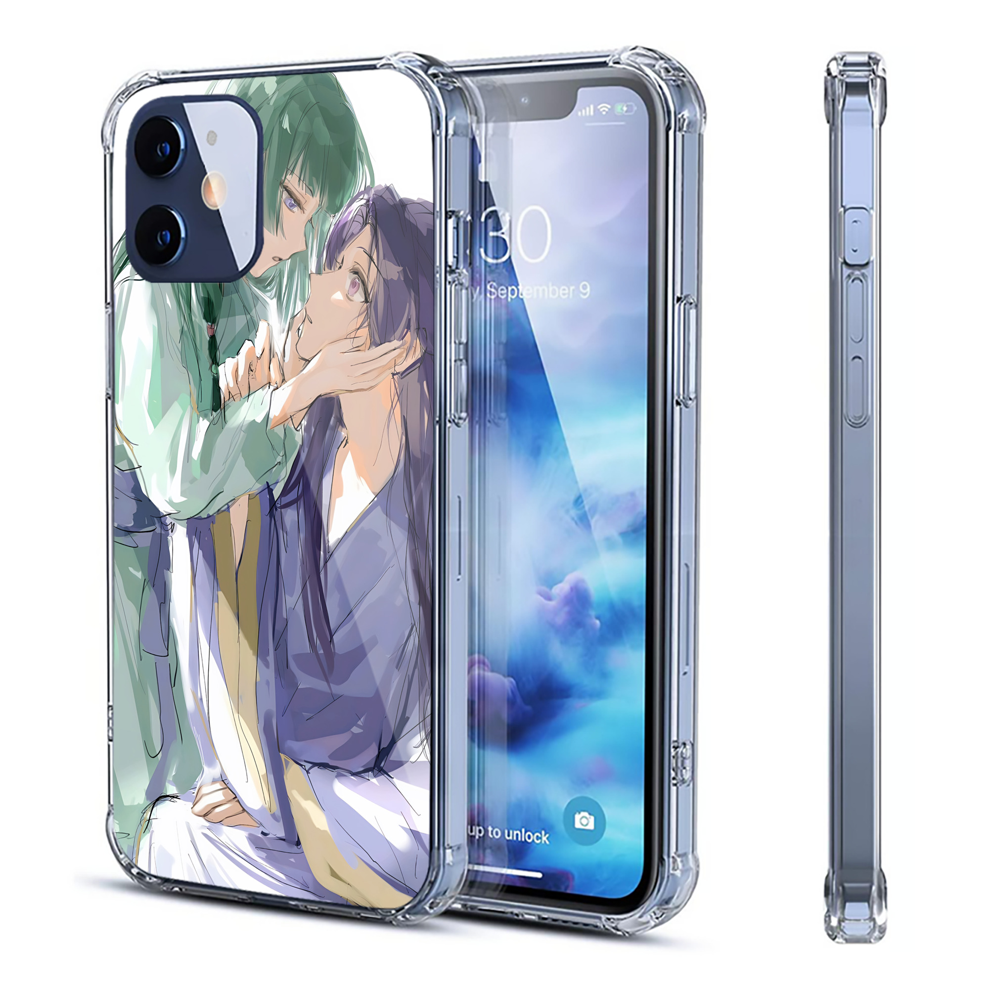 （画像用） 薬屋のひとりごと The Apothecary Diaries 【iPhone 12シリーズ対応】透明スマホケース（クリアソフトケース）
